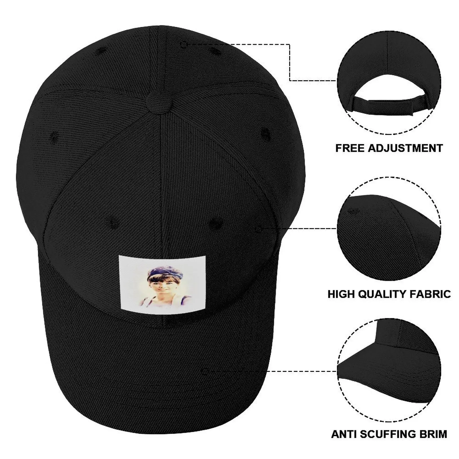 Suzanne Pleshette Актриса Бейсбольная кепка Брендовая мужская с термозащитным козырьком