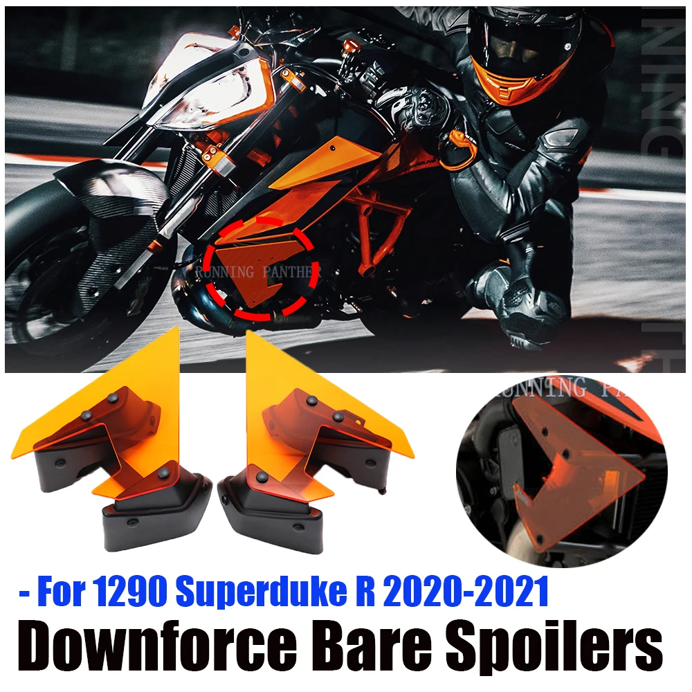 

Для 1290 SUPERDUKE R 2020 2021новые Запчасти для мотоциклов боковые Спойлеры свободного кроя обтекатель крыла дефлекторы