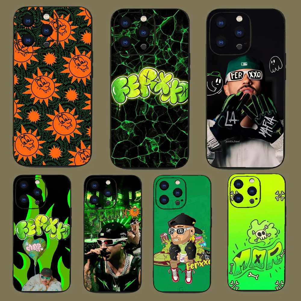 Чехол для телефона Singer F-Feid Ferxxo SIXDO Iphone 15 11 13 14 Pro Max 7 8 Plus X Xr Xs Se2020 12mini