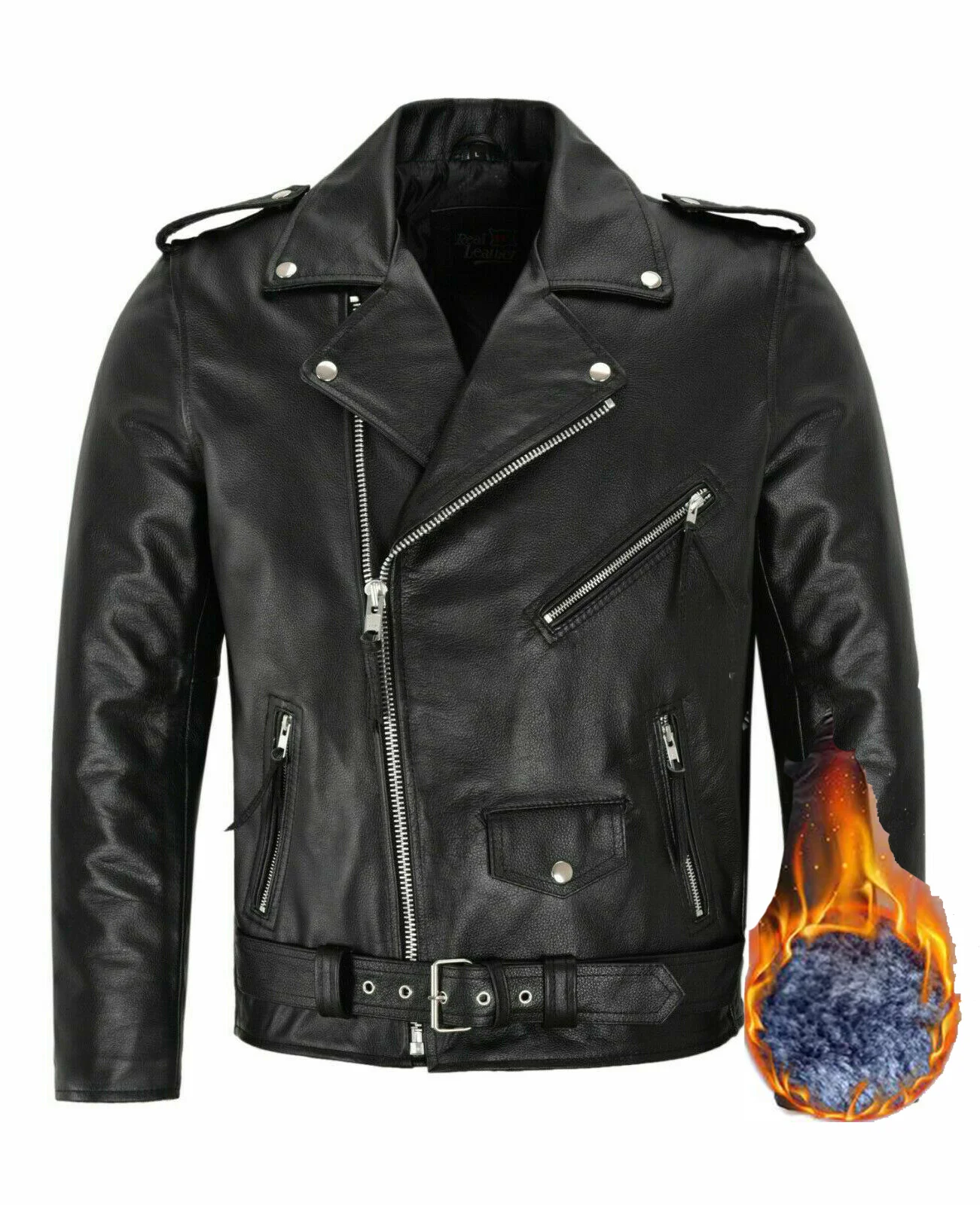

Куртка Leater Мужская зимняя флисовая мотоциклетная куртка из ПУ кожи Мужская Повседневная ветровка с воротником-стойкой одежда приталенное пальто