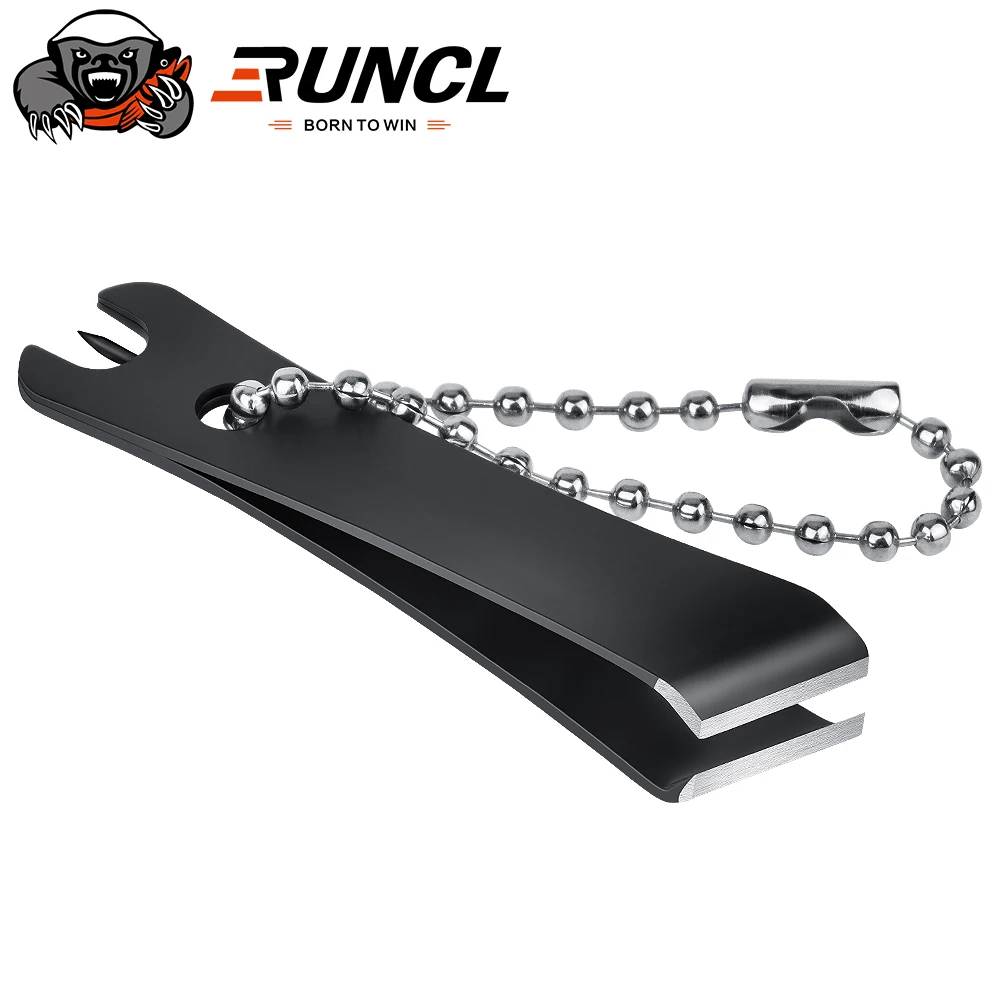 

RUNCL Fishing Line Cutter Mini Stainless Steel Fish Clippers Scissors Nylon Carbon braid line Cut Pliers Fish Tackle Lure Hook