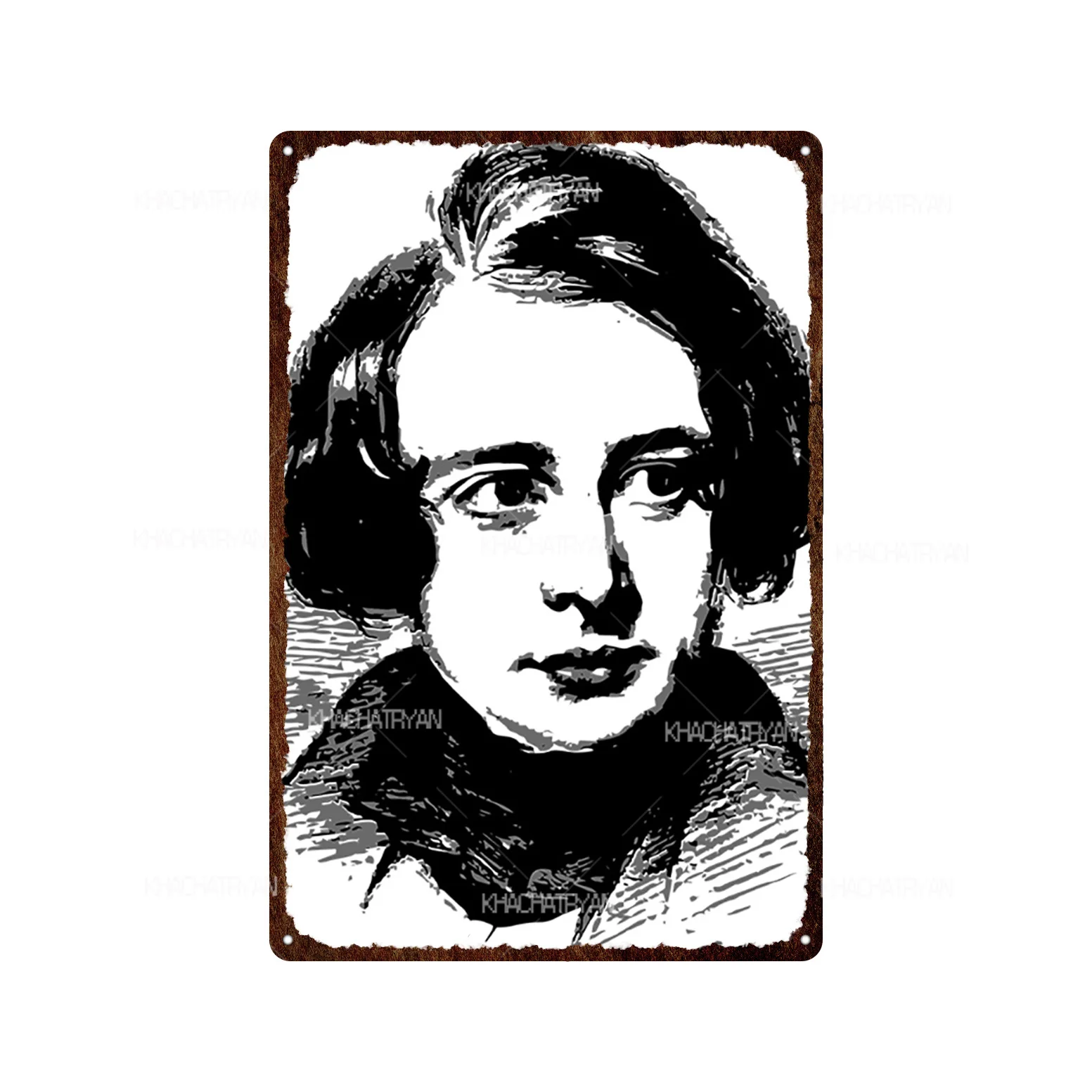 Винтажные металлические знаки для комиксов девушек и женщин железная Оловянная