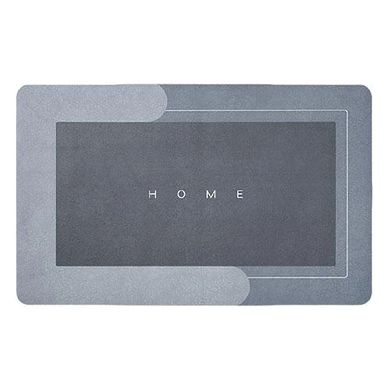 

Super Absorbent Floor Mat Quick-Drying Non-Slip Bath Mat For Bathroom Floor Foot Pad Non-Slip Shower Mat