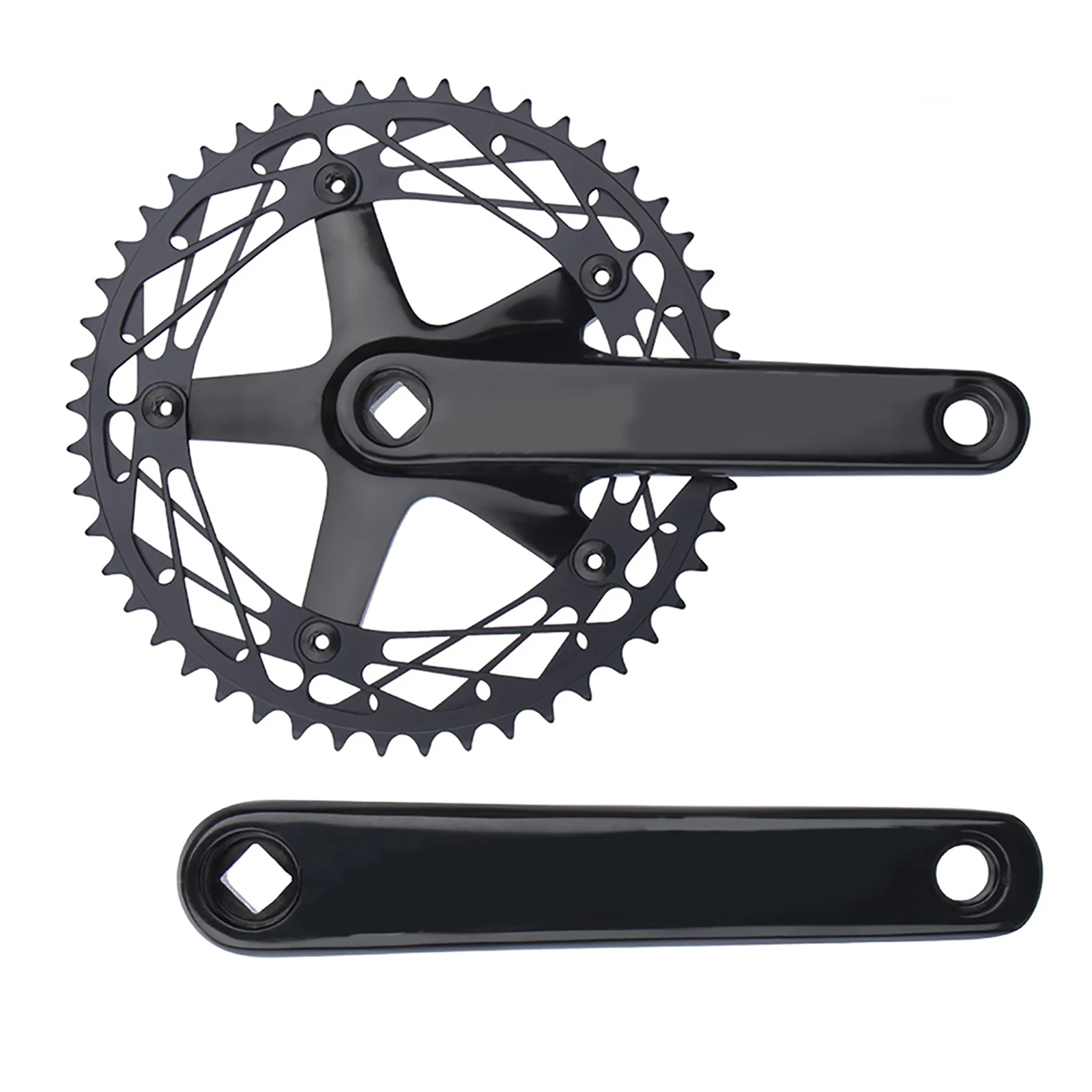 

Bicycle Crankset Tooth Plate 144BCD 48T 49T Square Hole Tooth Plate Crank Set Sprocket Cycling Bike Accessories