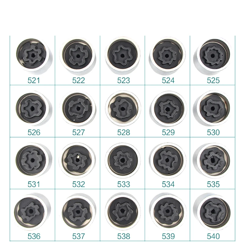 

1Pcs Car Tire Anti-Theft Screw Key Sleeve Disassembly Tool For VW Beetle Polo Golf Jetta Passat CC Tiguan Opel Repair Tools