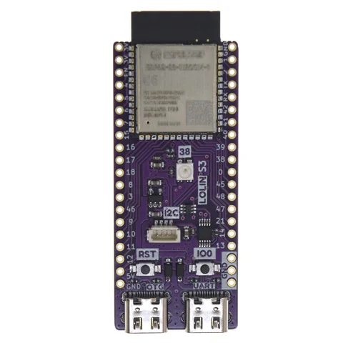 S3 V1.0.0 - LOLIN WIFI BLE IOT Board основанная на ESP32-S3-WROOM-1 16MB FLASH 8MB PSRAM MicroPython Arduino совместима
