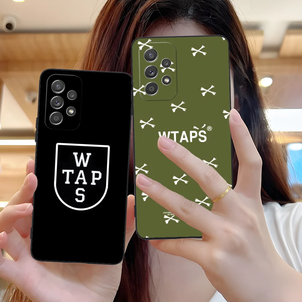 Чехол для мобильного телефона W-WTAPS Samsung Galaxy A91 73 71 70 54 53 52 34 24 23 21 S 5G черный чехол