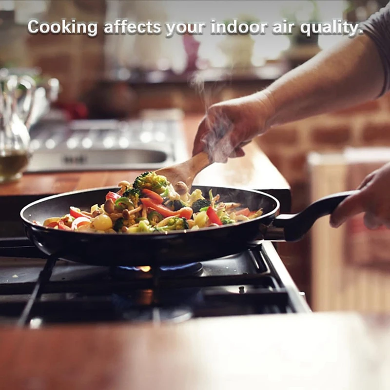 Монитор качества воздуха PT02 Plus с Wi-Fi определяет пыльцу TVOC CO CO2 PM2.5 1 0 Temp RH Iot