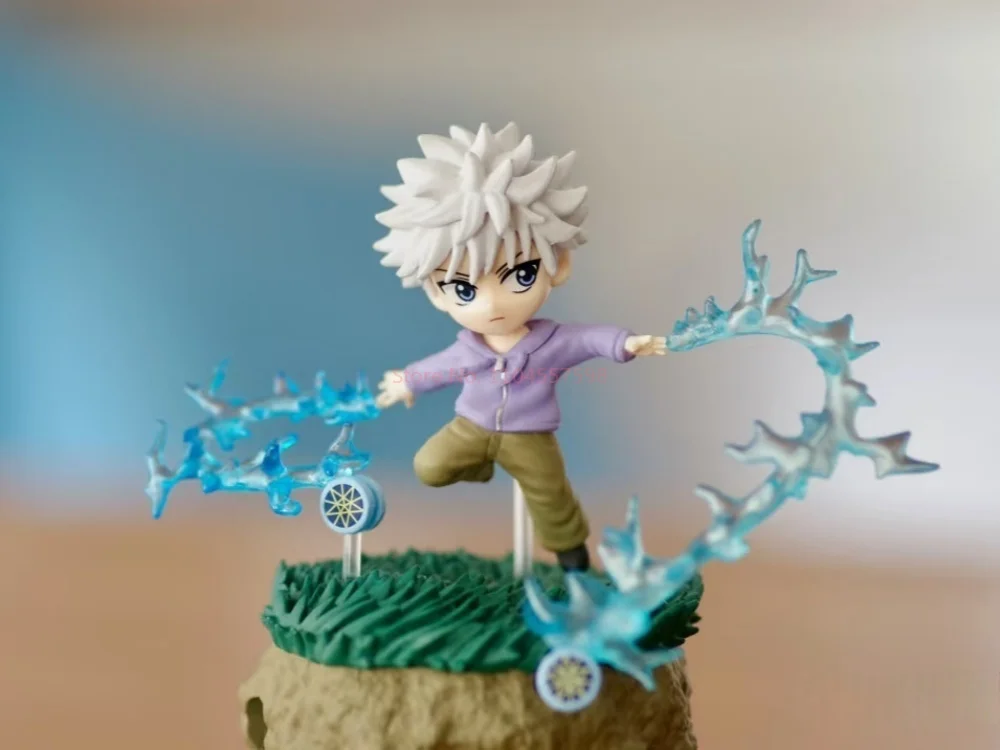 Фото Настольный Hunter X Hunter 4, миниатюрная сцена, ременная еда, игра, имитация еды, игрушки, модель куклы, настольная игра, слепая коробка, 6 типов №5