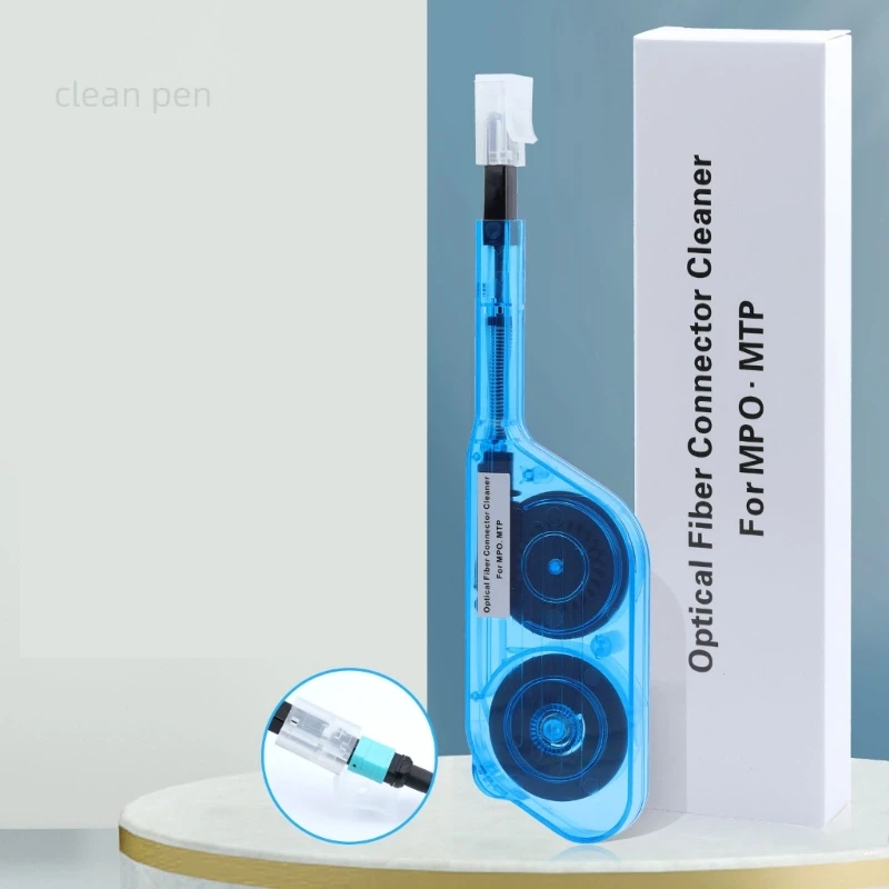 

High-stability Fibre Ceaning Pen One Click Cleaner for MPO/MTP Connectors Easy Operation ABS Material Compact-