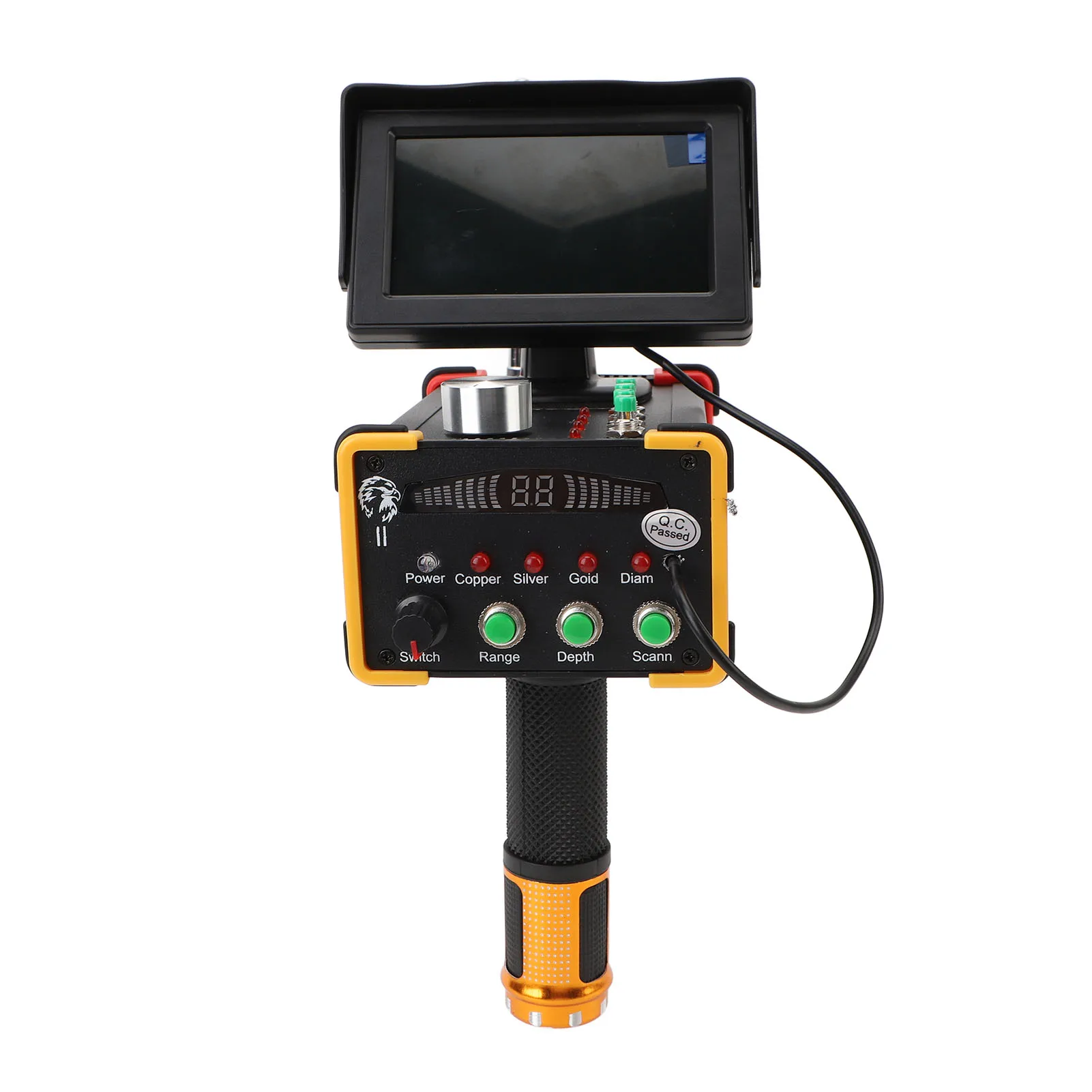 Металлоискатель с дисплеем глубина 15 м 1000