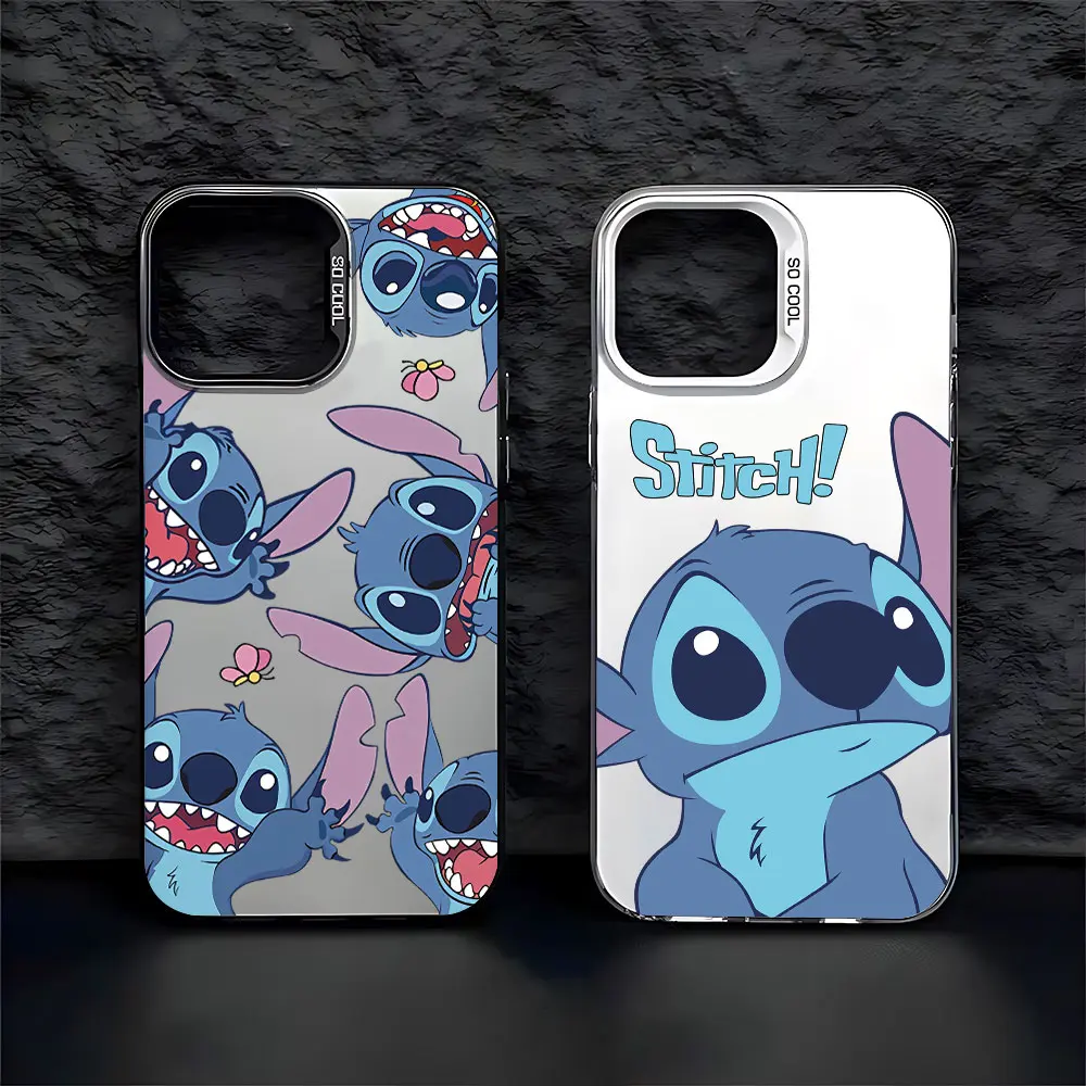 Мультяшный Стич популярный милый чехол для телефона IPhone 15 14 13 12 11 Pro Max X XR XSMAX 8 7 Plus