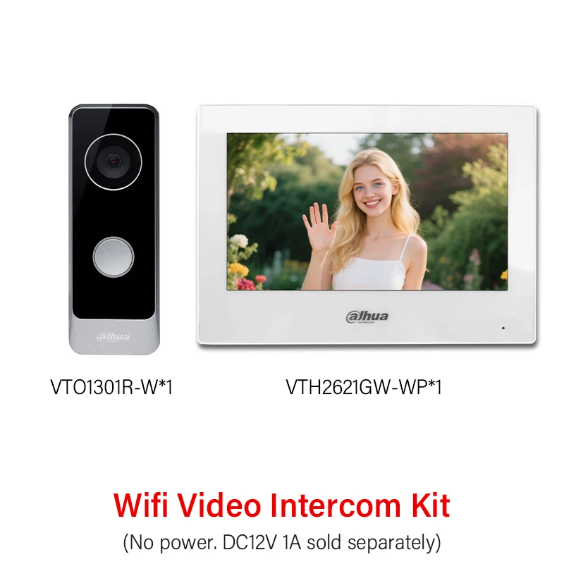 

Dahua VTO1301R-W Wi-Fi видеодомофон
