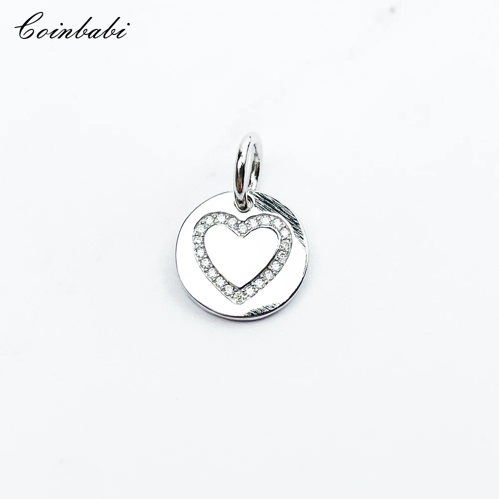 

Женское колье из серебра 925 пробы, с белым цирконием