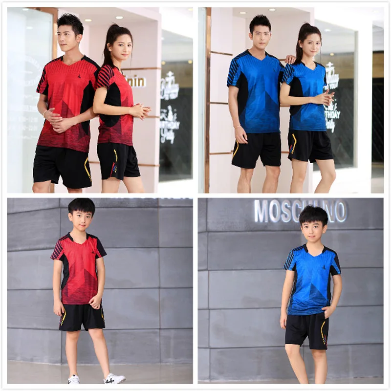 

Women Men T Shirts Tennis , Shorts Shirt badminton Boys , Jerseys badminton kids , Child Tracksuit Sport tennis, Banbinton Set