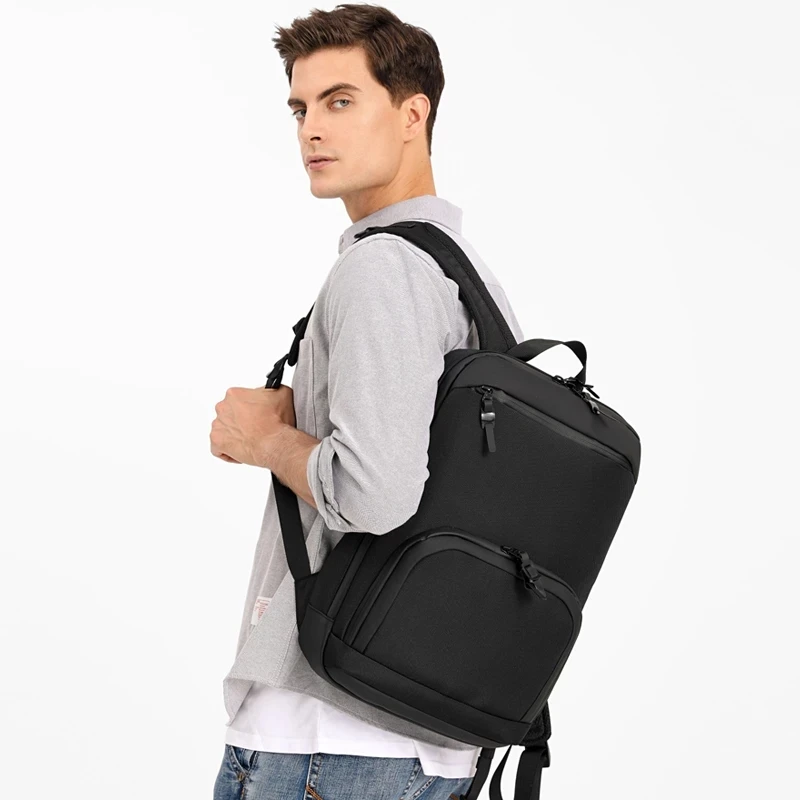 

OZUKO Men Backpack Multifunction 15.6 inch Laptop Backpacks Waterproof Large Capacity Oxford Backpack College Travel School Bags