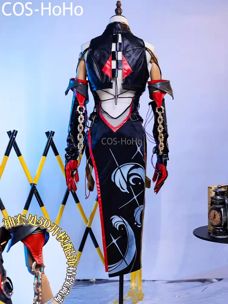 Костюм для косплея COS-HoHo с волнами Yinlin элегантное сексуальное платье костюм