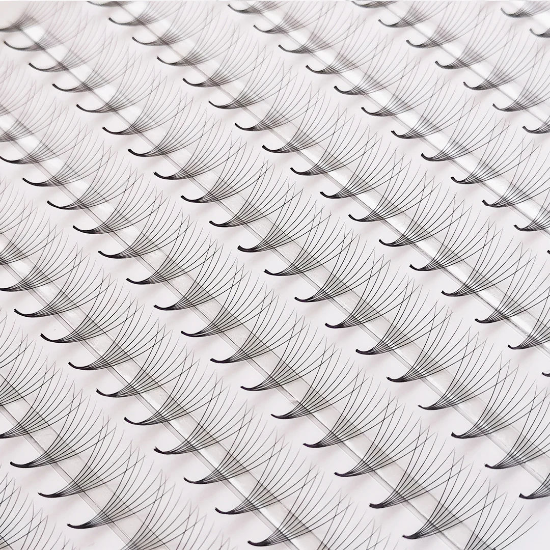 

Pre Made Volume Fans Eyelash Extensiones 3D/4D/5D/6D C D Curl Natural Soft Pointy Base Premade False Eyelashes Makeup Lashes