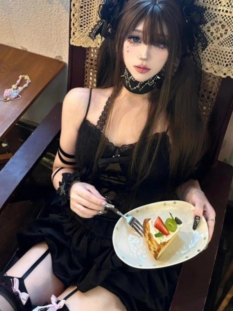 Pure Desire Сексуальный кружевной комплект из 2 предметов Женский летний топ с лямкой