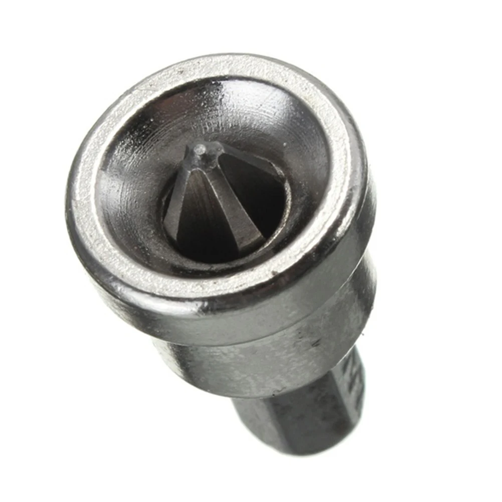 

10pcs Tool Steel Drilling Easy Install Screws Locating PH2 Hex Shank Home Drywall Dimpler Stable Screwdriver Bit