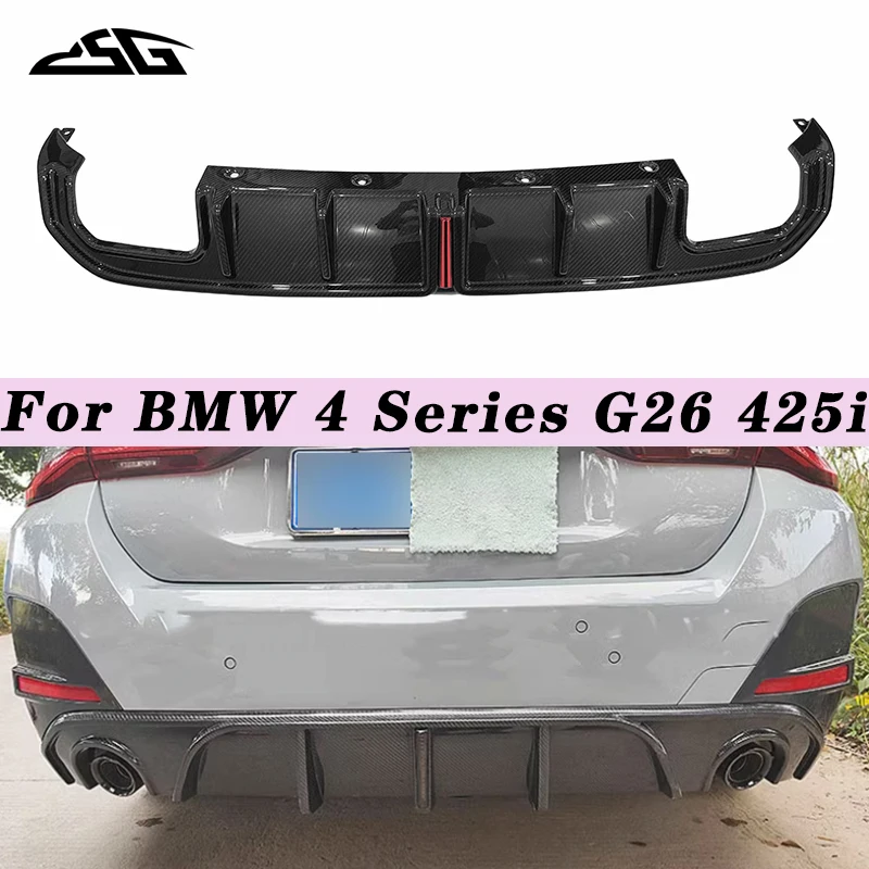 Автомобильный задний бампер диффузор для губ BMW 4 серии G26 425i четырехдверный из