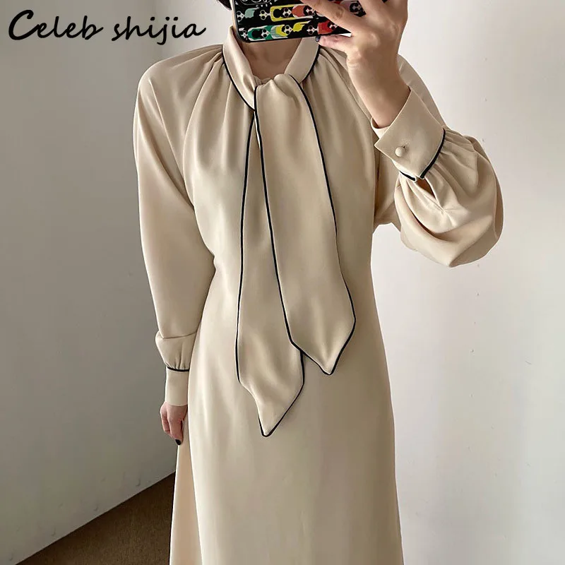 

Женское винтажное платье с высокой талией, черное облегающее платье большого размера с большим бантом, весна-лето 2022