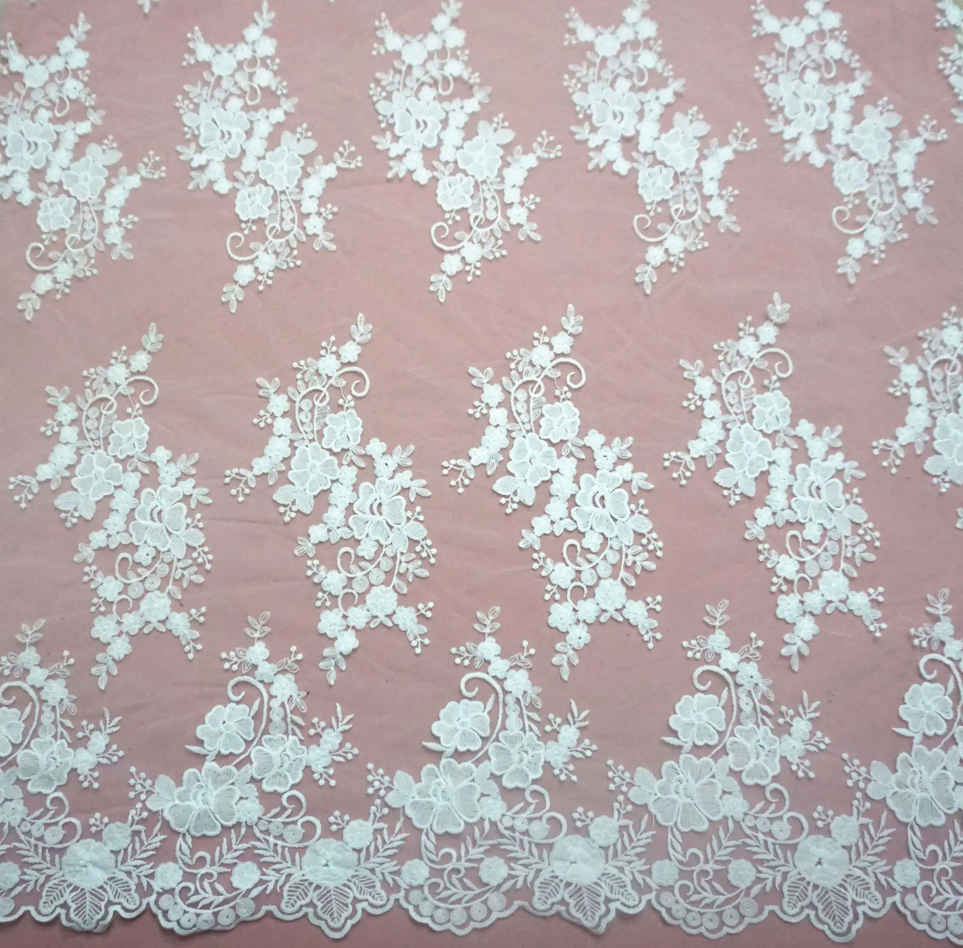 

2023 новейшая Тюлевая кружевная ткань с цветочной вышивкой кружевная ткань для платья кружевная ткань