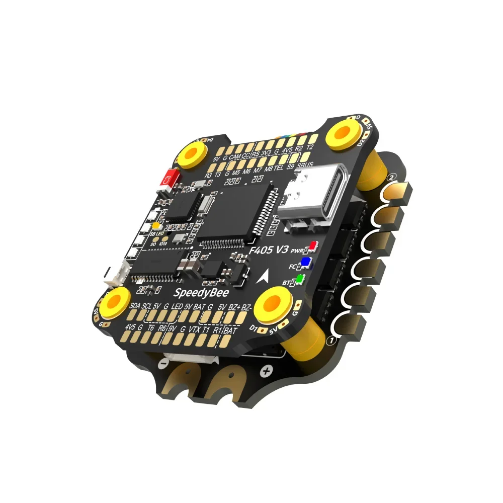 SpeedyBee F405 V3/V4 3-6S 30X30 мм FPV Stack Контроллер полета BLHELIS 50A/55A/60A 4in1 ESC Дроны для фристайла