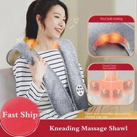 u shape massage shawl electrical shiatsu back shoulder neck massager multifunctional infrared heating kneading body relaxation