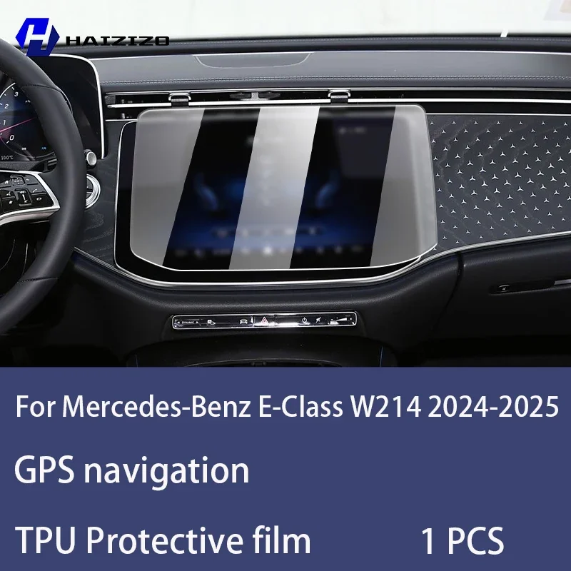 

Для Mercedes-Benz E-Class W214 2024-2025 Автомобильный GPS ЖК-экран навигация ТПУ пленка матовая антибликовая защитная пленка для экрана от царапин