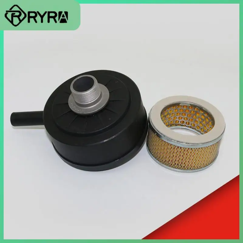 

For Piston Compressor Element Air Pump Plastic Paper Muffler Silent Pump Accessories Noise Reducer Pneumatic Tools High Quality