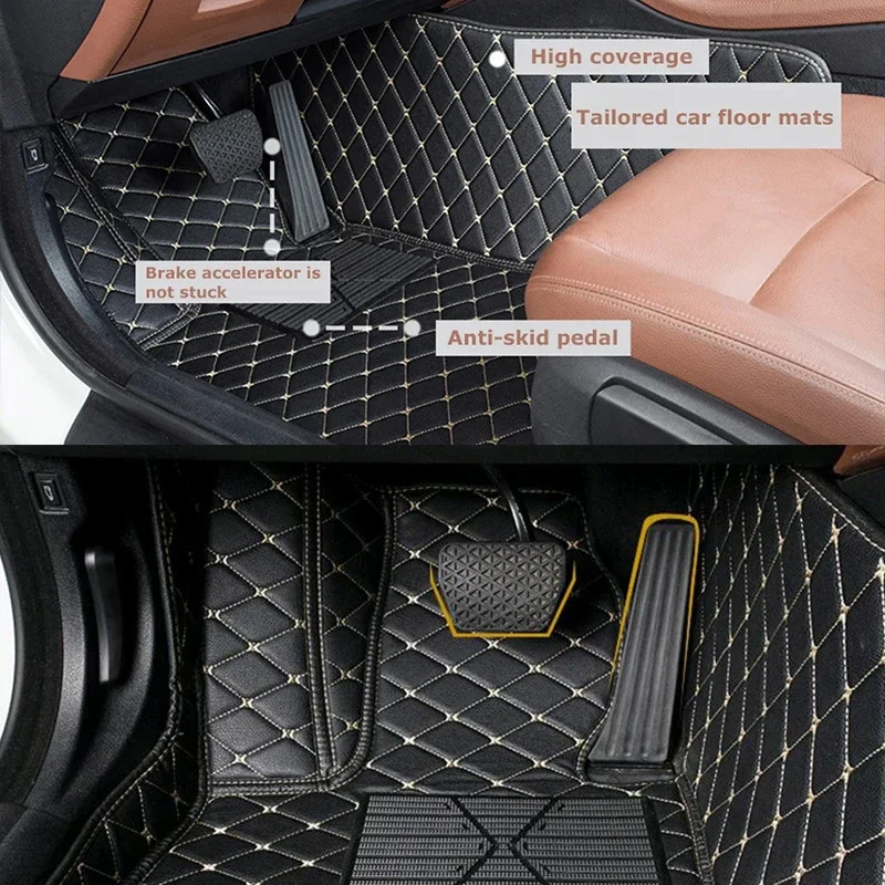 Фото Автомобильный коврик подходит для Mercedes Benz C Class W203 2000 2001 2002 20003 2004 2005 2006, автоаксессуары, коврик для ног №2