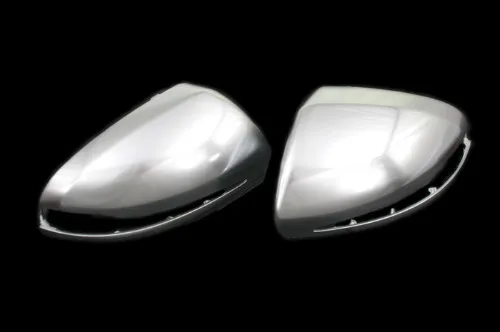 Бесплатная доставка матовый хромированный колпачок бокового зеркала для Mercedes Benz