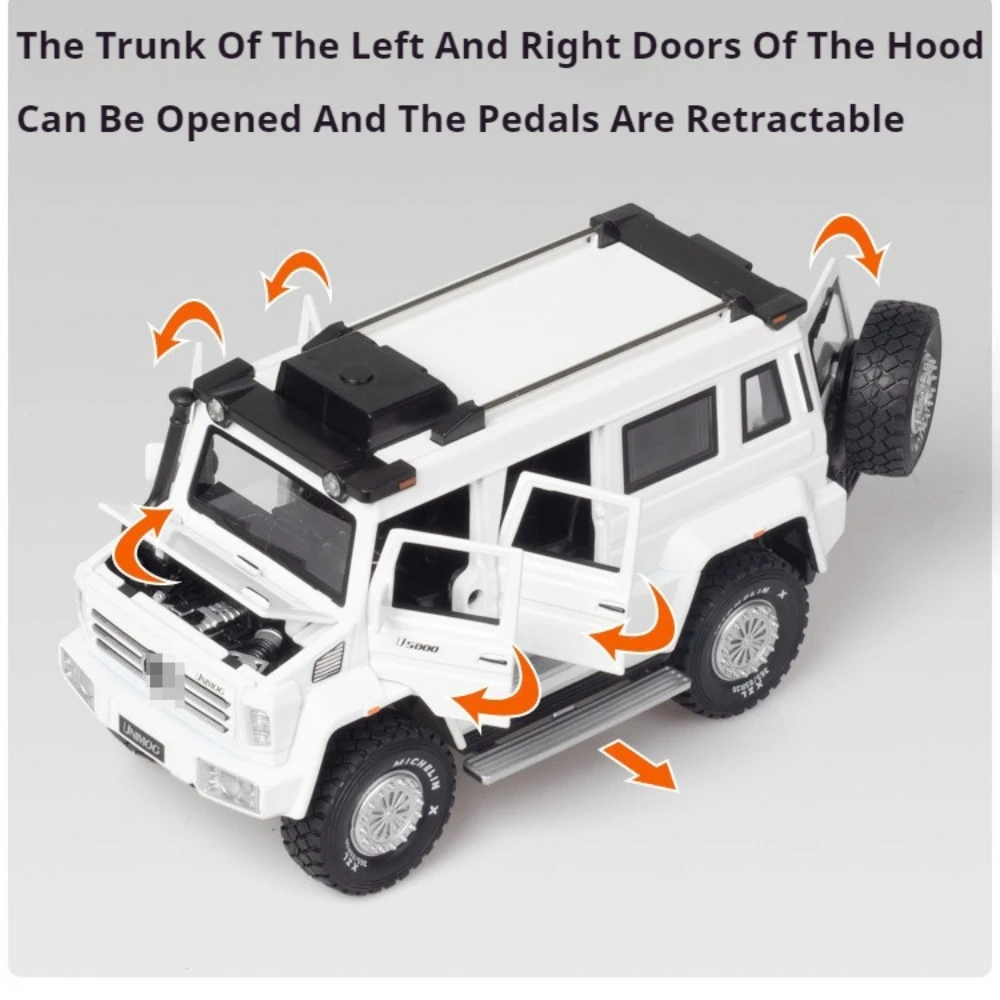 Unimok U5000 Литая Под Давлением Модель Автомобиля В Масштабе 1/28 Цинковый
