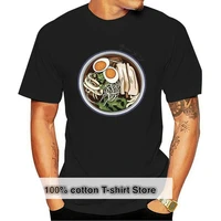 ethnic food t shirt ramen noodles and japanese text asian kawaii eggs pork confortable tee shirt