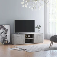 tv media television entertainment stands cabinet table shelf concrete gray 47 2x13 4x14 6 chipboard
