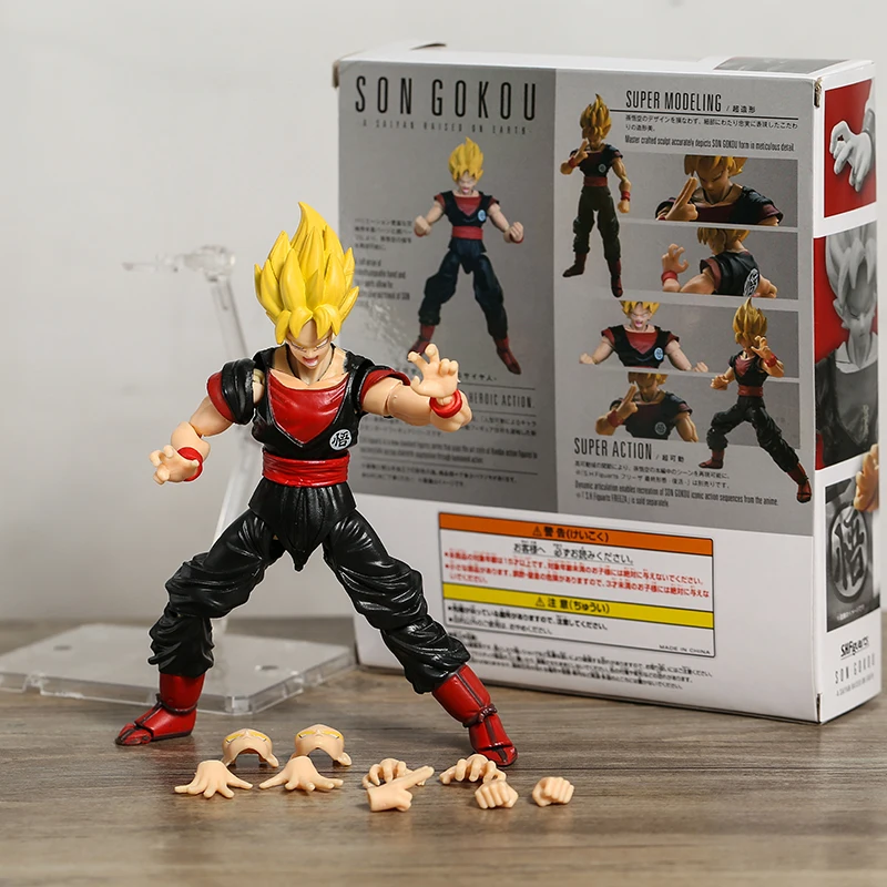 SHF Dragon Ball Super Saiyan Son Goku Clone Games Battle Hour Exclusive Action Figure Collectible Model Toy Gift Doll Figurine