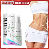 jaysuing weight loss spray eliminate cellulite liquid to reduce meat belly essential break down fat massage improve slimming oil