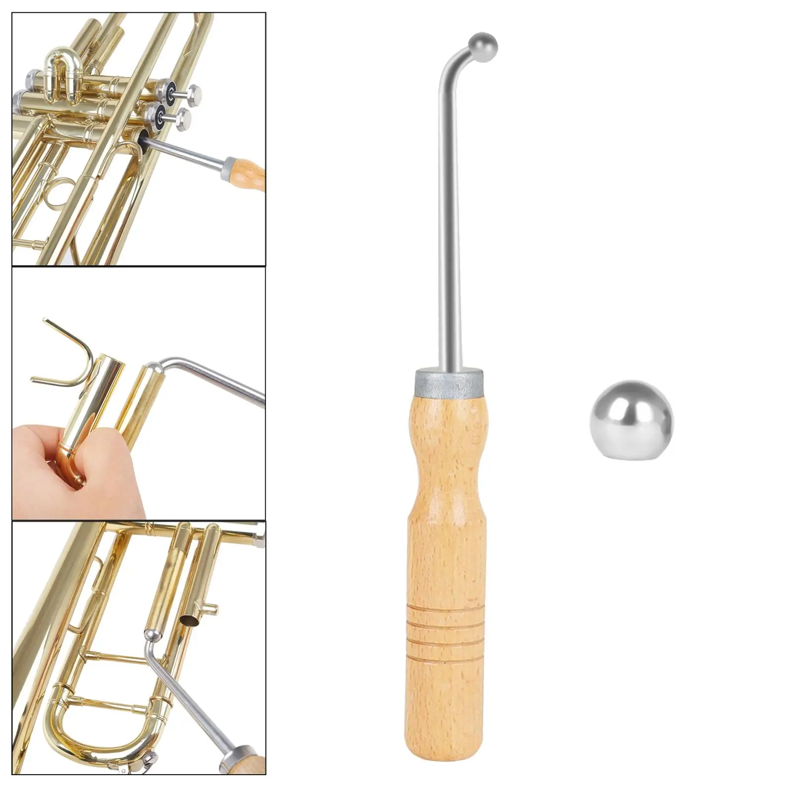

Trumpet Repair Tool Polished Maintenance with Balls Accs Parts