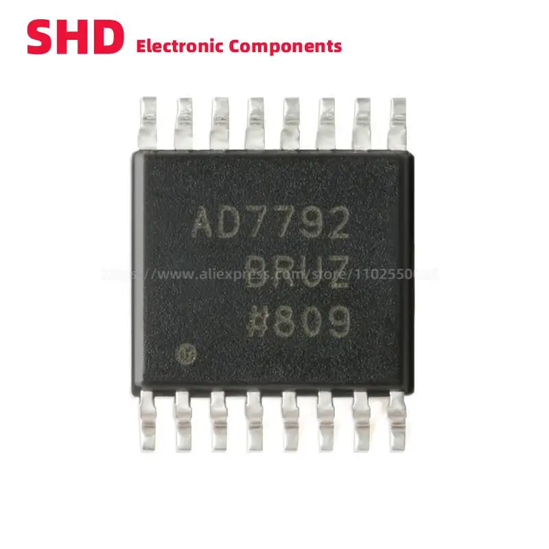 

AD7792BRUZ-REEL TSSOP-16 16-bit Σ-Δ Analog-to-digital Converter (ADC)