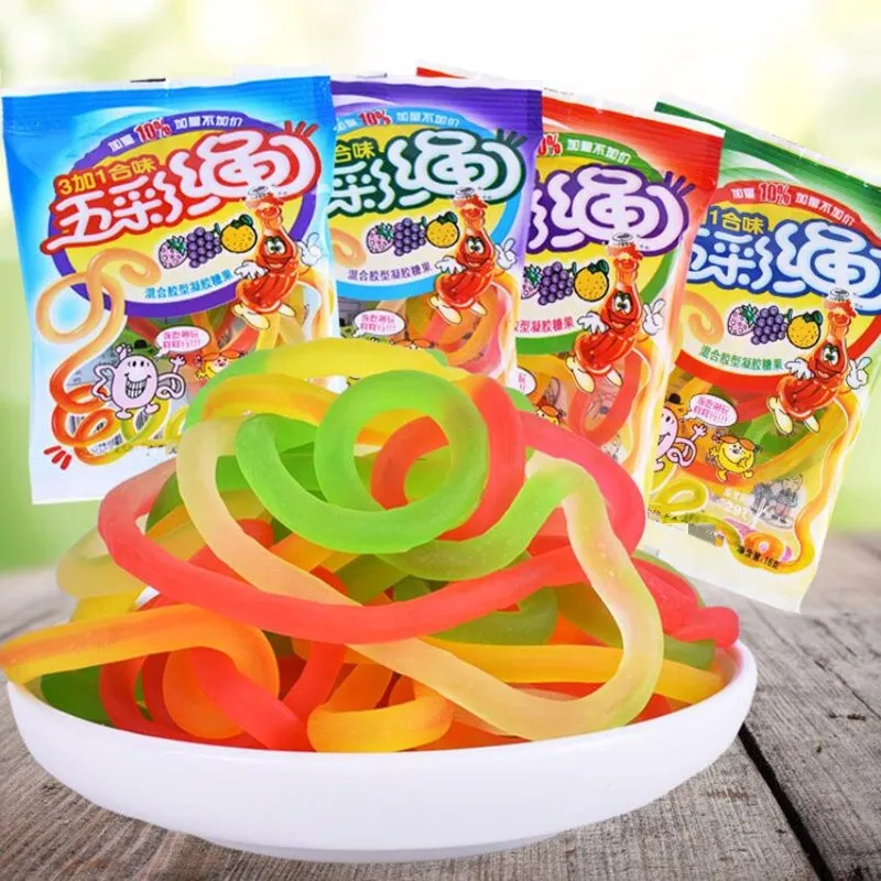 

Детская яркая веревка мягкая Конфета 15 г