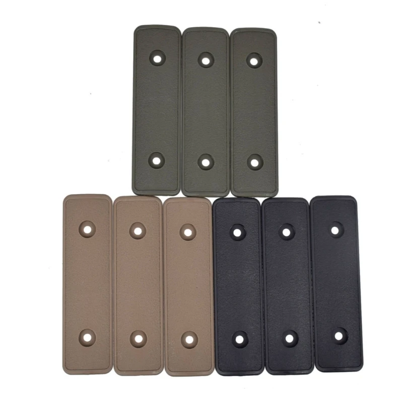 A9LD 3 шт. Простая установка нейлоновые защитные чехлы для рельсов аксессуары