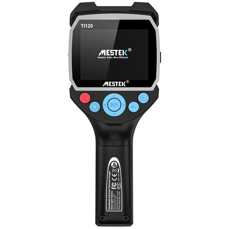 

Mestek Handheld Temperature Thermal Imaging Camera -20~400C Color Display Screen Industry Temperature Tester Thermal Imager