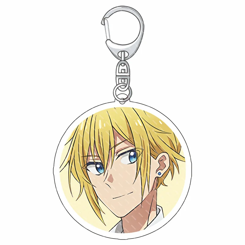 Cute BL Anime Sasaki to Miyano Acrylic Keychain Miyano Yoshikazu Sasaki Shumei Hirano Daiga Figure Bag Pendant Keyring Fans Gift