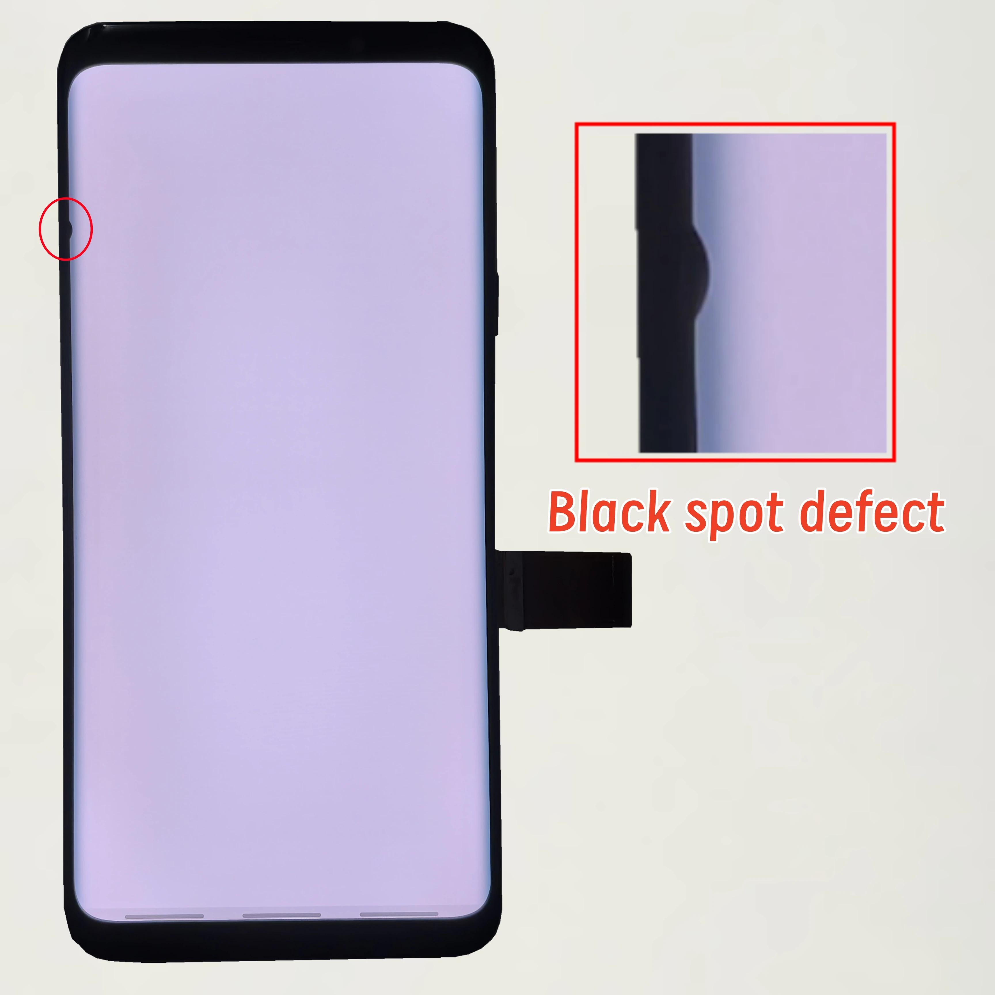 AMOLED LCD-дисплей для Samsung Galaxy S9 Plus G965 G9650 G965U G965F G965W, сенсорный экран в сборе для S9+ с дефектом (art.: 3920da6000a66) - 3920da6000a66