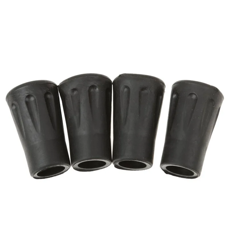 

Top!-4 Pcs Replacement Rubber Tips End For Hiking Stick Walking Trekking Poles 4Cm