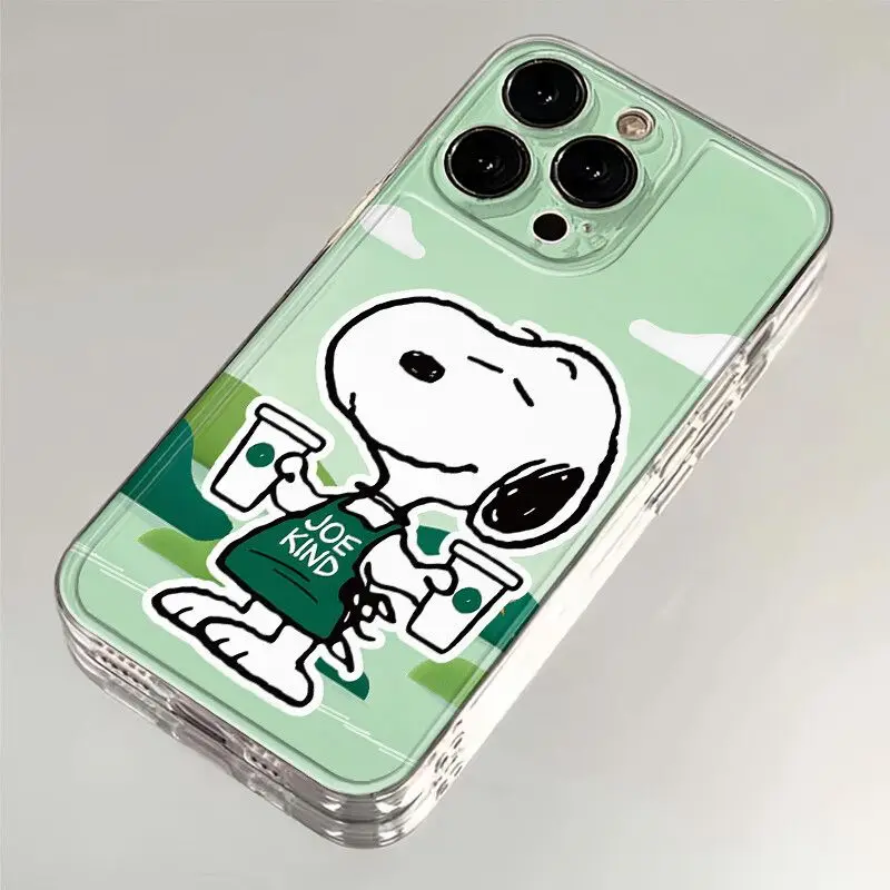 Чехол для мобильного телефона Snoopy защитный чехол в стиле аниме Kawaii девочек новый