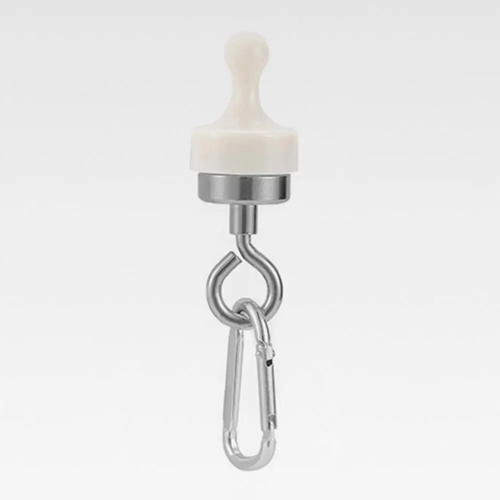 

Magnetic Hook Carabiner Camping Clothes Hanger Multi-functional Magnetic Carabiner Heavy Duty Outdoor Hook for Camping Tent Lamp
