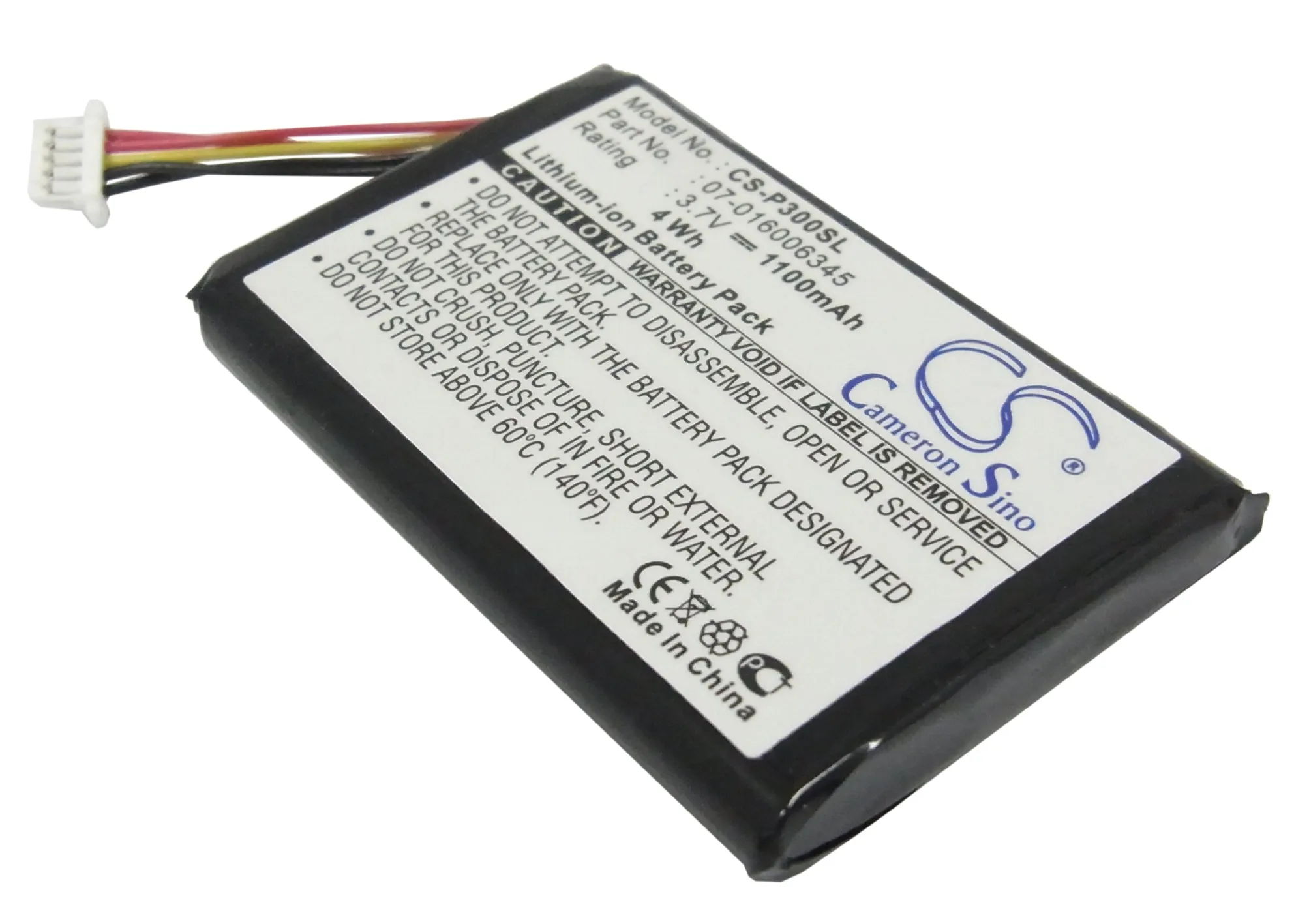 

CS 1100mAh Battery For NEC 07-016006345 Packard Bell 07-016006345 NEC MobilePro P300 Packard Bell PocketGear 2030
