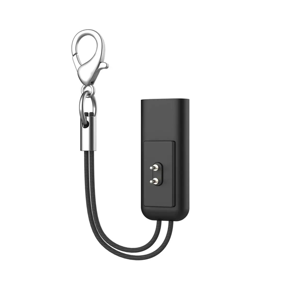 Фото Зарядное устройство DT671 STOCK Type-C Mini Power Charger: портативный адаптер-конвертер для смарт-браслетов 10, 9, 8 с брелоком №5